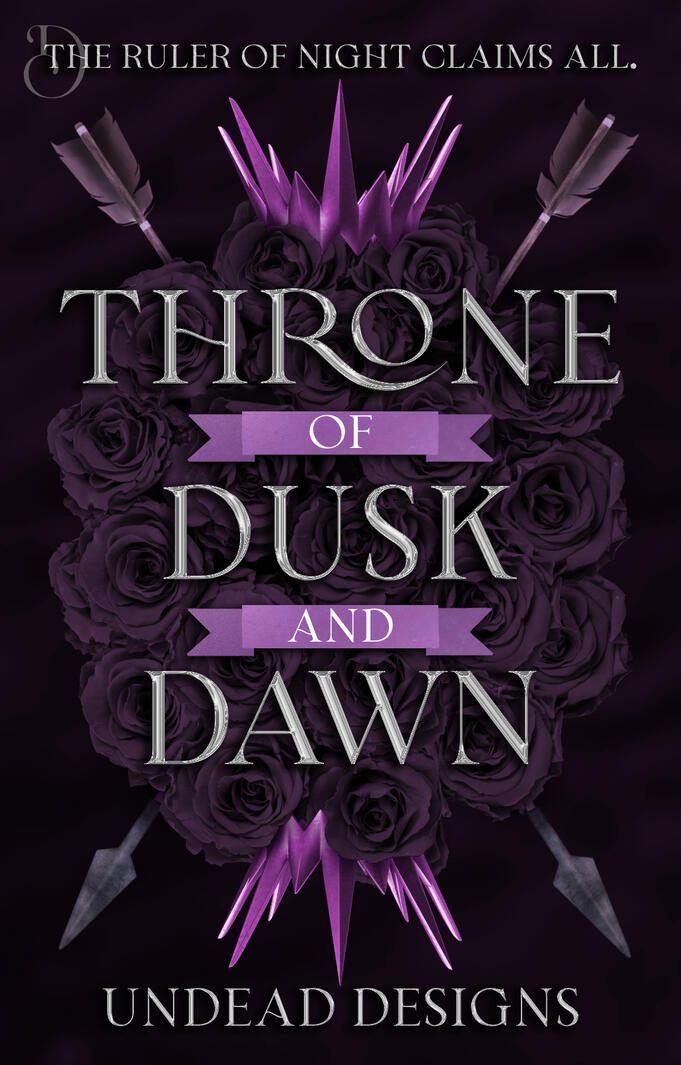 Throne of Dusk and Dawn Premade Book Cover